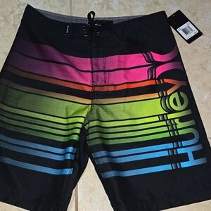 Hurley board shorts boys size 14 or 27 waist